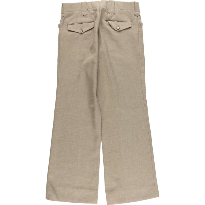 Vintage 90'S men's flare pants, size W32 unclear Beige type Vintage Second Hand