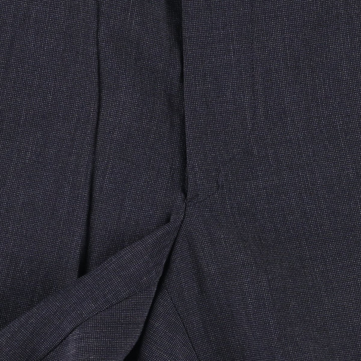 Vintage slacks pants made in the USA, men's size w33 unclear navy blue type Vintage Second Hand