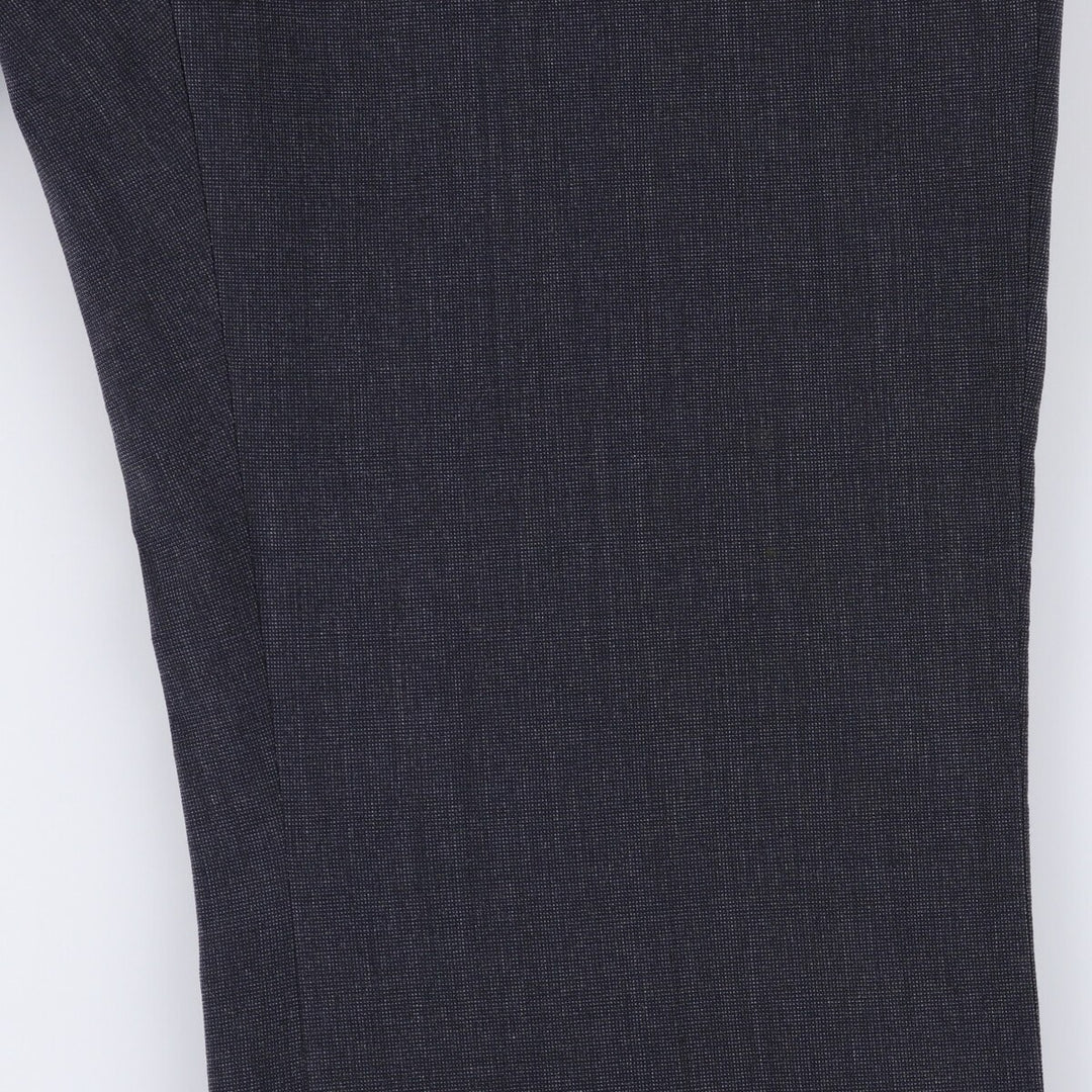 Vintage slacks pants made in the USA, men's size w33 unclear navy blue type Vintage Second Hand