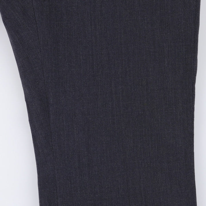 Vintage slacks pants made in the USA, men's size w33 unclear navy blue type Vintage Second Hand