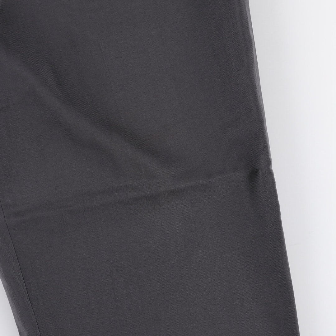 90s-00'S Calvin Klein One-Tuck Slacks, Men's Size W36 unclear gray type Vintage Second Hand
