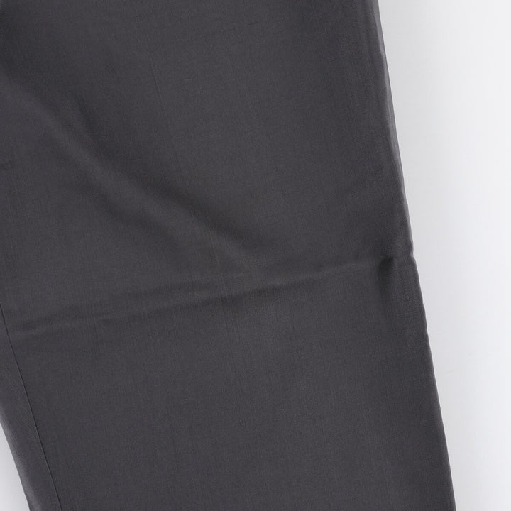 90s-00'S Calvin Klein One-Tuck Slacks, Men's Size W36 unclear gray type Vintage Second Hand