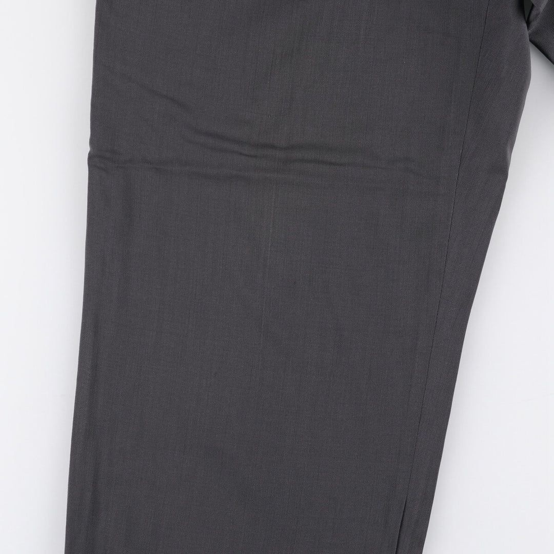 90s-00'S Calvin Klein One-Tuck Slacks, Men's Size W36 unclear gray type Vintage Second Hand