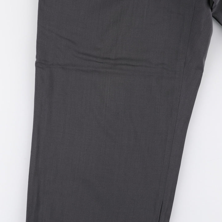 90s-00'S Calvin Klein One-Tuck Slacks, Men's Size W36 unclear gray type Vintage Second Hand