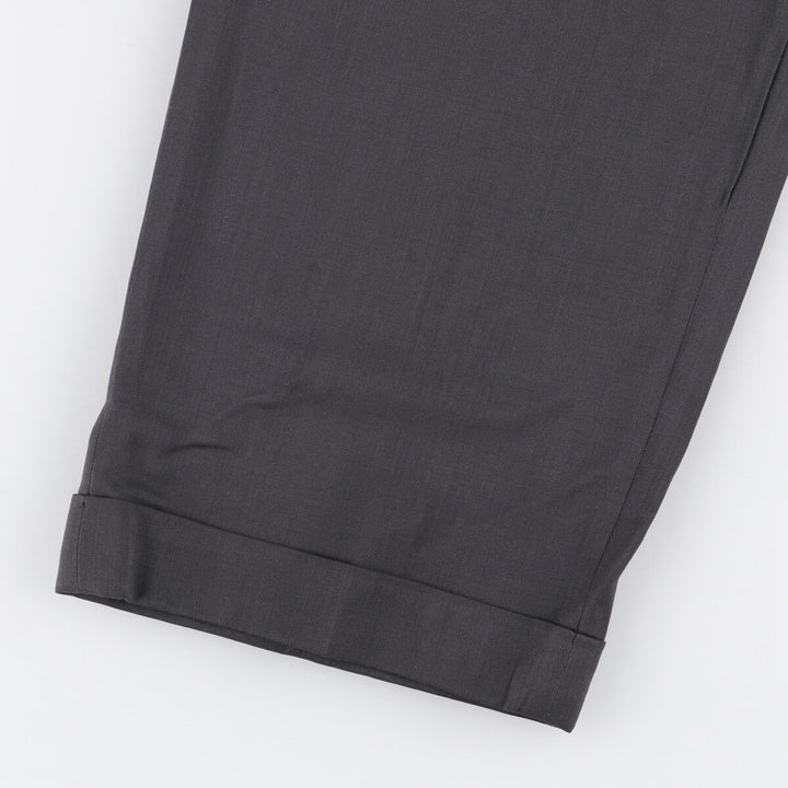 90s-00'S Calvin Klein One-Tuck Slacks, Men's Size W36 unclear gray type Vintage Second Hand