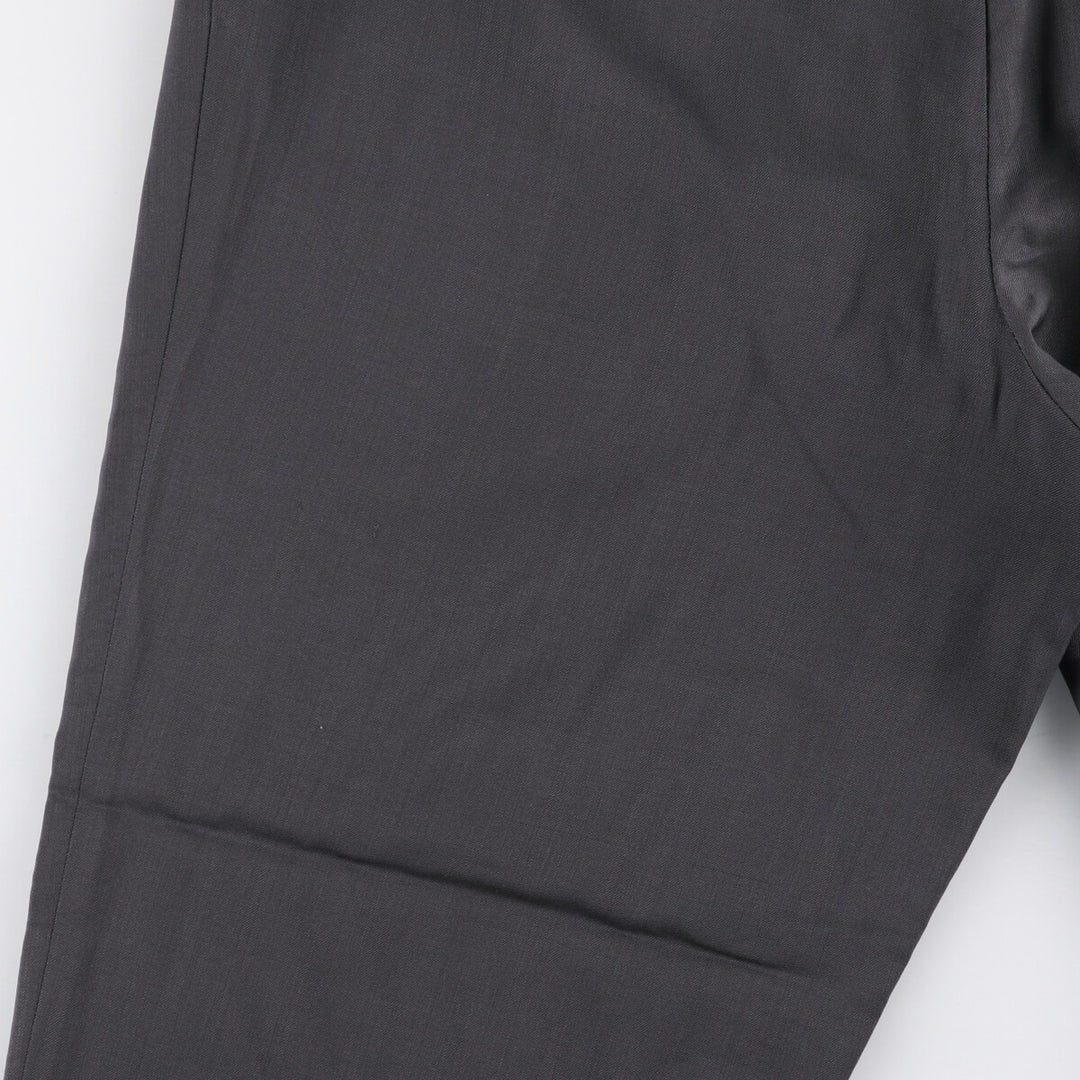 90s-00'S Calvin Klein One-Tuck Slacks, Men's Size W36 unclear gray type Vintage Second Hand