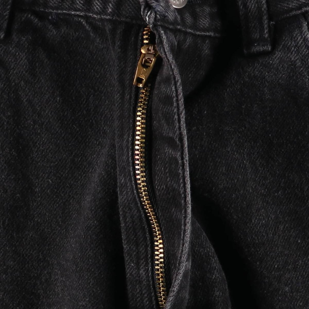 Wrangler Black Denim Shorts, Shorts, Men's, W32 equivalent unclear black type Vintage Second Hand
