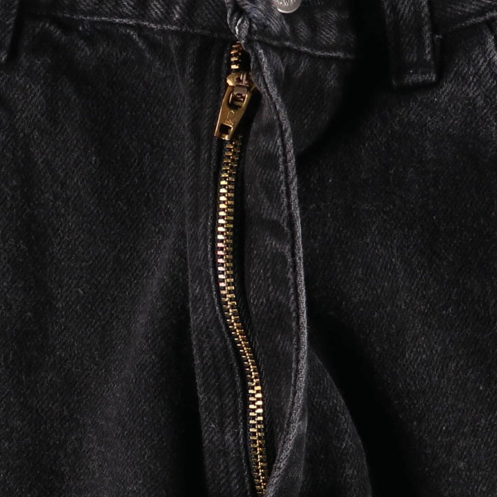 Wrangler Black Denim Shorts, Shorts, Men's, W32 equivalent unclear black type Vintage Second Hand