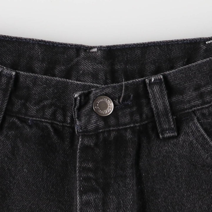 Wrangler Black Denim Shorts, Shorts, Men's, W32 equivalent unclear black type Vintage Second Hand