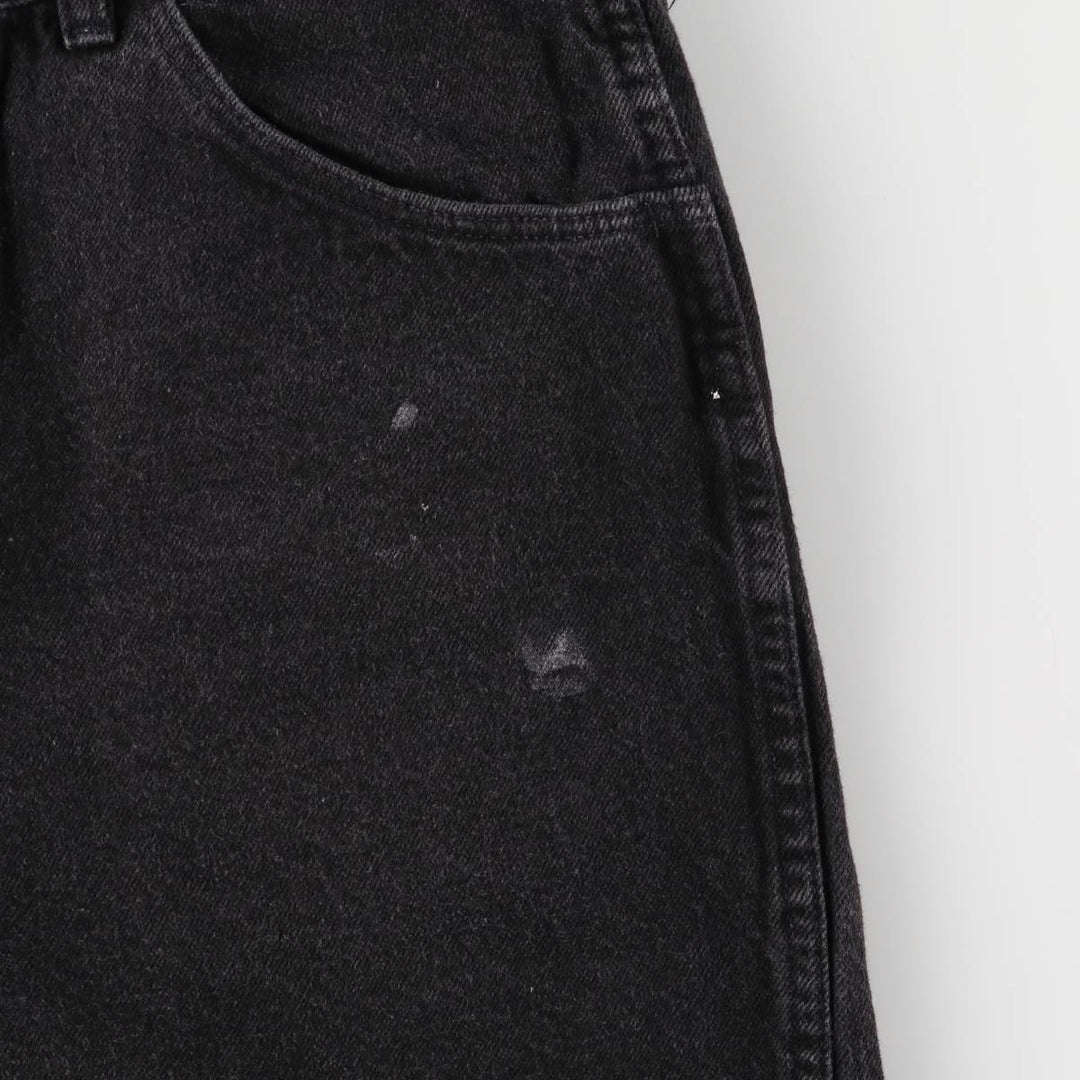 Wrangler Black Denim Shorts, Shorts, Men's, W32 equivalent unclear black type Vintage Second Hand