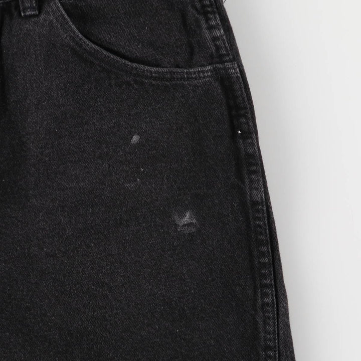 Wrangler Black Denim Shorts, Shorts, Men's, W32 equivalent unclear black type Vintage Second Hand