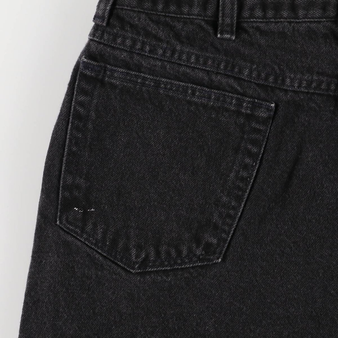 Wrangler Black Denim Shorts, Shorts, Men's, W32 equivalent unclear black type Vintage Second Hand