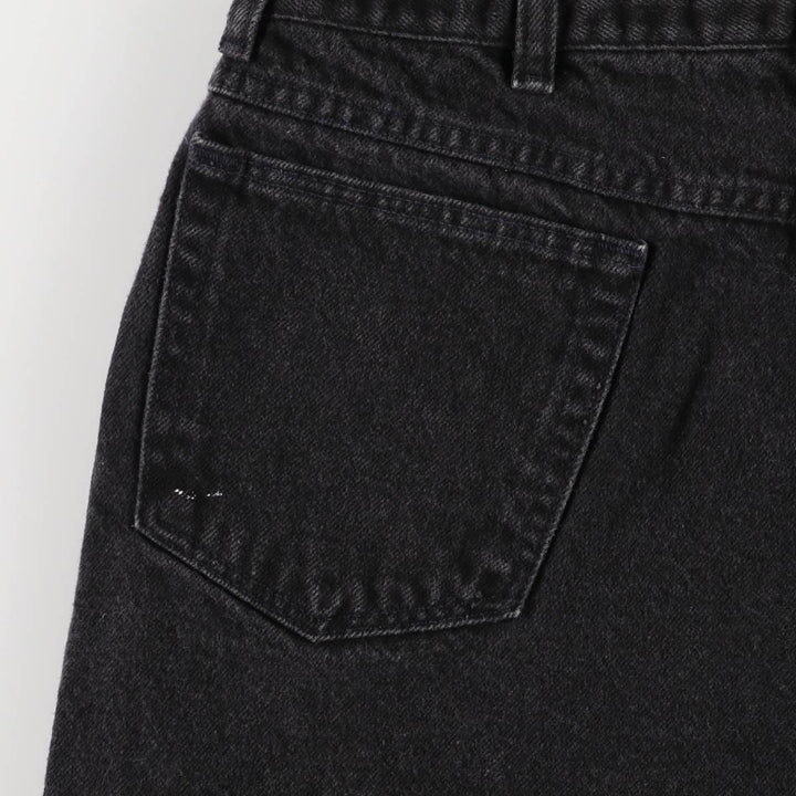 Wrangler Black Denim Shorts, Shorts, Men's, W32 equivalent unclear black type Vintage Second Hand