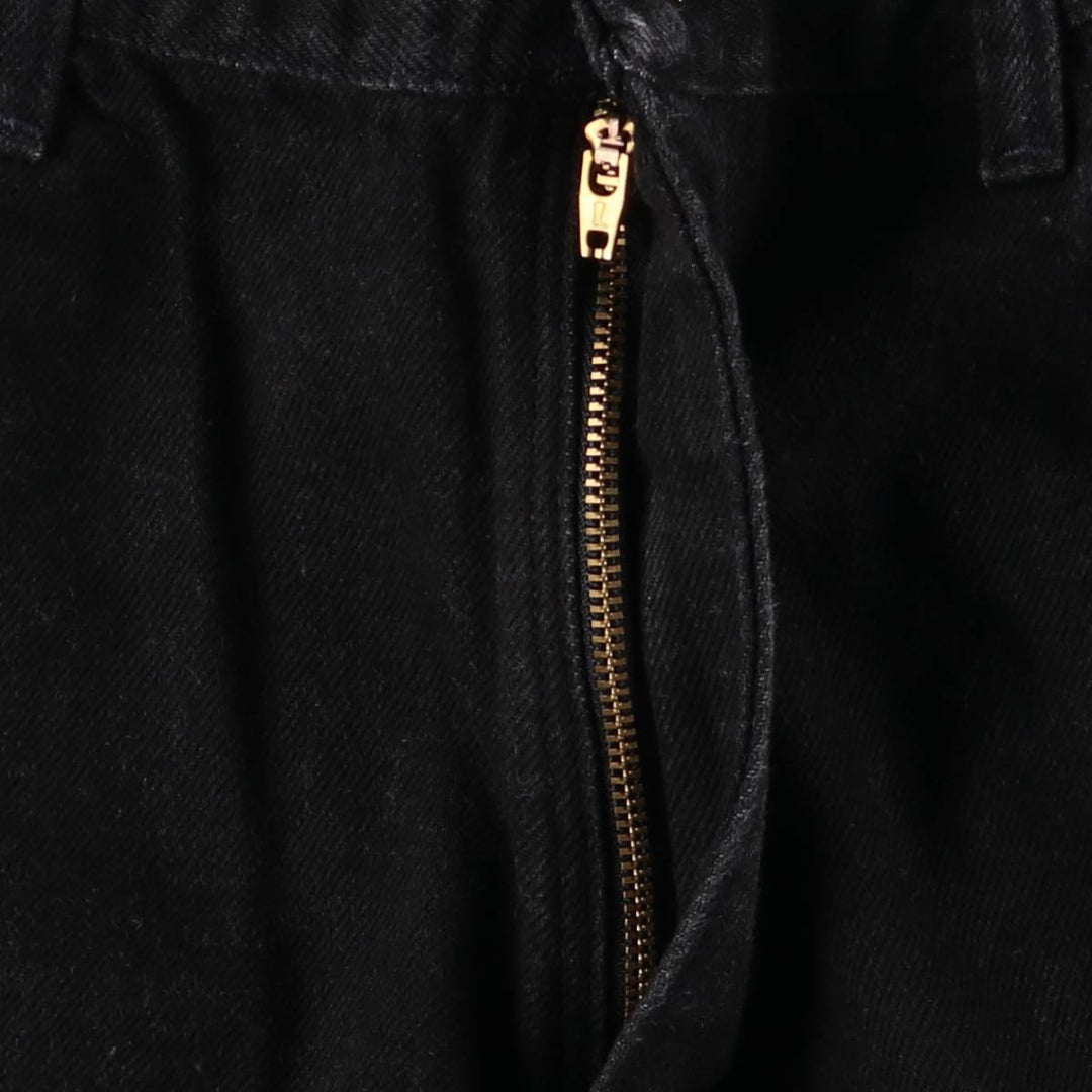 Wrangler Black Denim Shorts, Shorts, Men's, W34 cotton black type Vintage Second Hand