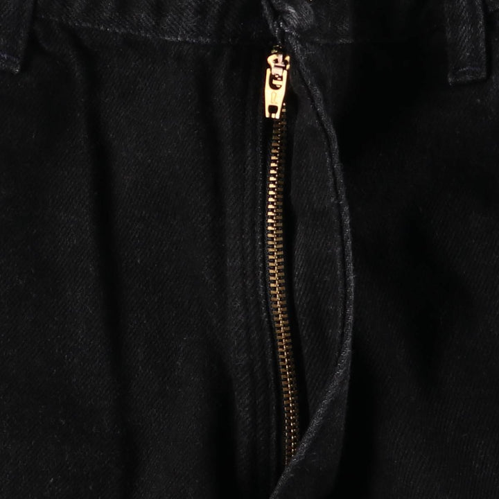 Wrangler Black Denim Shorts, Shorts, Men's, W34 cotton black type Vintage Second Hand