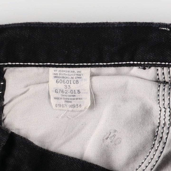 Wrangler Black Denim Shorts, Shorts, Men's, W32 equivalent cotton black type Vintage Second Hand