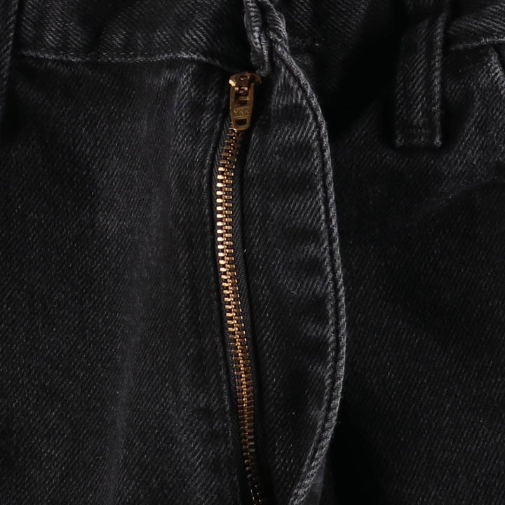 Wrangler Black Denim Shorts, Shorts, Men's, W36 cotton black type Vintage Second Hand