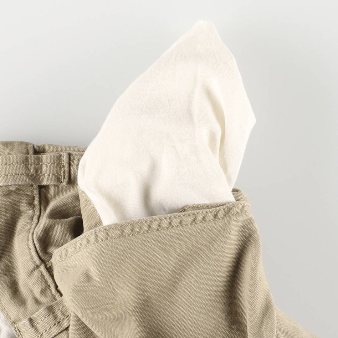 Carhartt Relaxed Fit Duck Cargo Shorts, Men's, W36 cotton Beige type Vintage Second Hand