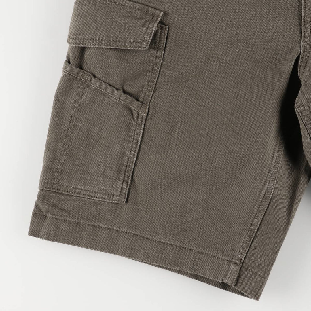 Carhartt Relaxed Fit Cargo Shorts, Half Pants, Men's, W37 equivalent cotton Khaki type Vintage Second Hand