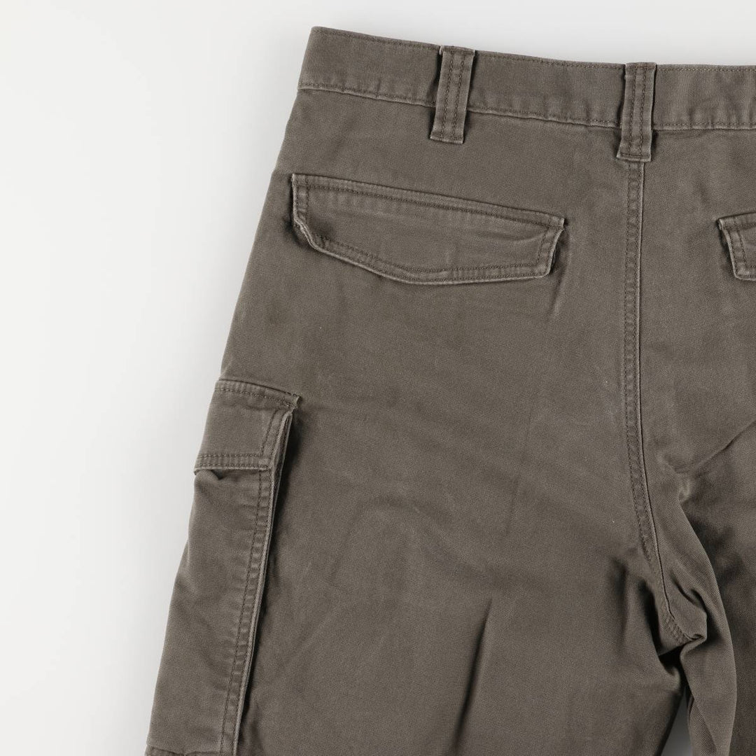Carhartt Relaxed Fit Cargo Shorts, Half Pants, Men's, W37 equivalent cotton Khaki type Vintage Second Hand