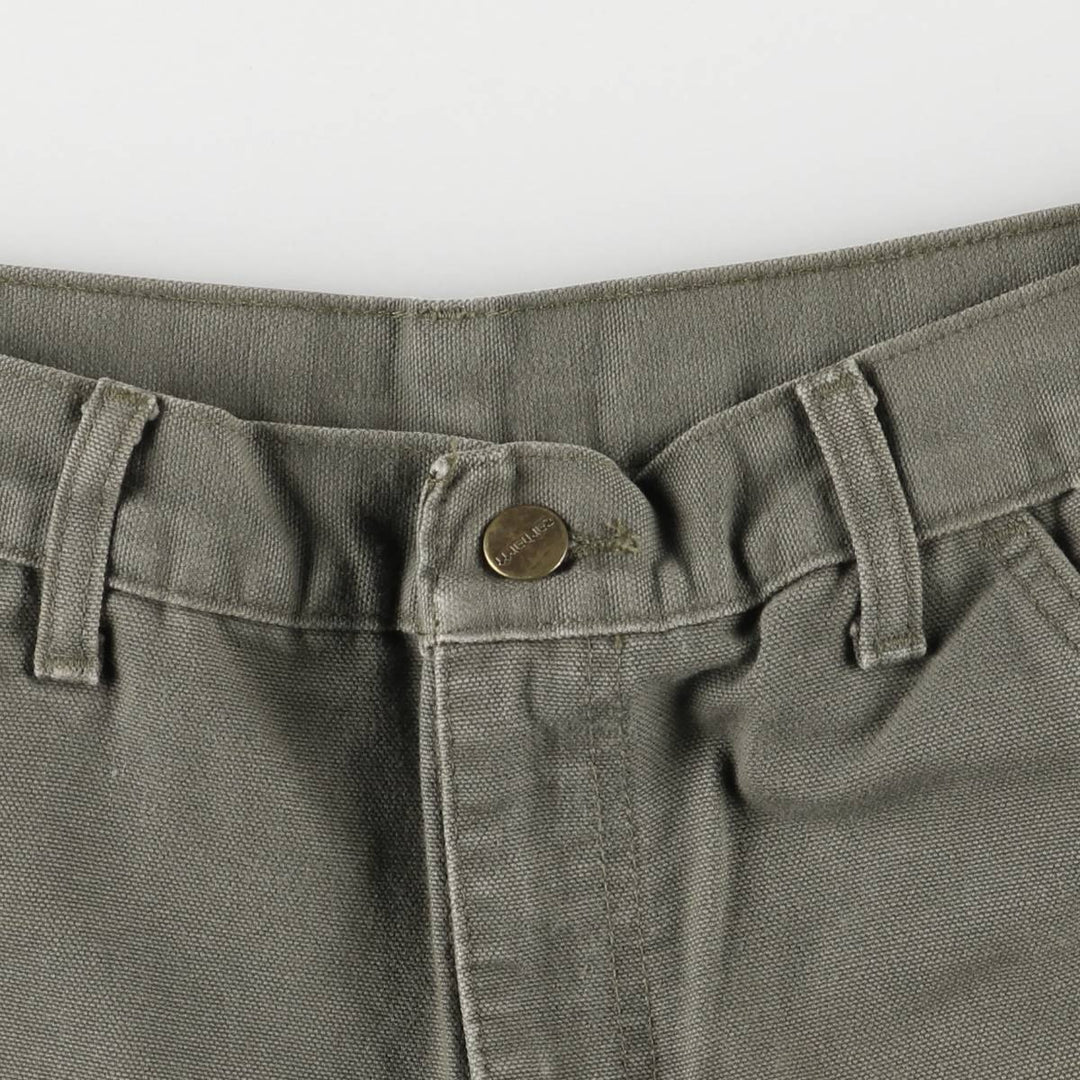 2000'S Carhartt Original Fit Duck Painter Shorts, Men's Size W31 cotton Khaki type Vintage Second Hand