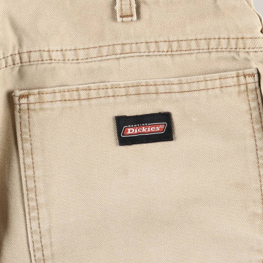 Dickies Relaxed Fit Duck Painter Shorts, Men's Size W33 cotton Beige type Vintage Second Hand