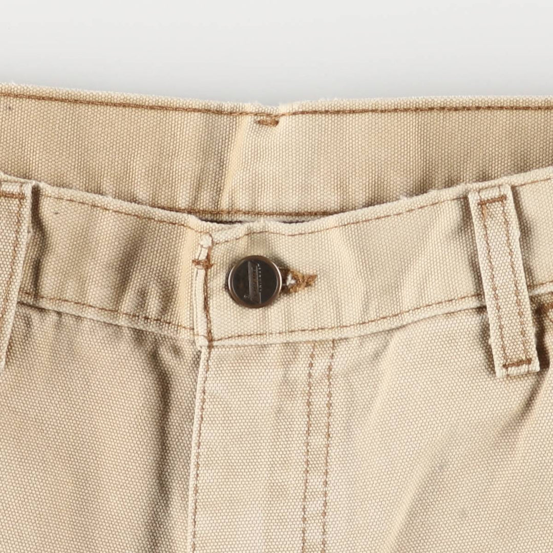 Dickies Relaxed Fit Duck Painter Shorts, Men's Size W33 cotton Beige type Vintage Second Hand