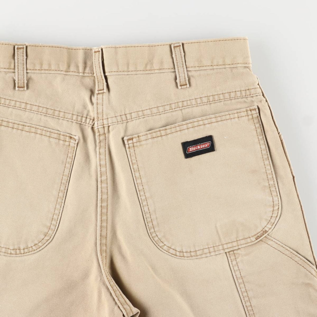 Dickies Relaxed Fit Duck Painter Shorts, Men's Size W33 cotton Beige type Vintage Second Hand
