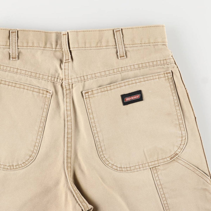Dickies Relaxed Fit Duck Painter Shorts, Men's Size W33 cotton Beige type Vintage Second Hand