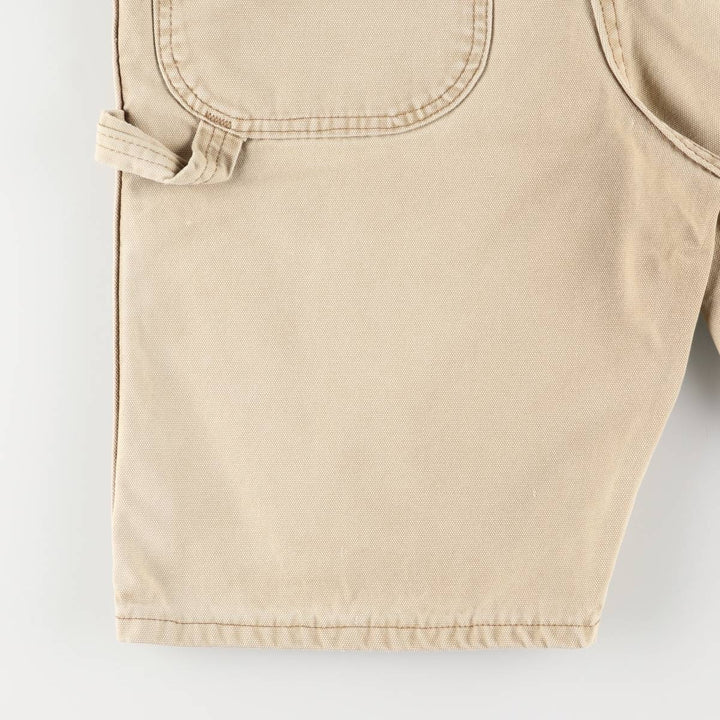 Dickies Relaxed Fit Duck Painter Shorts, Men's Size W33 cotton Beige type Vintage Second Hand