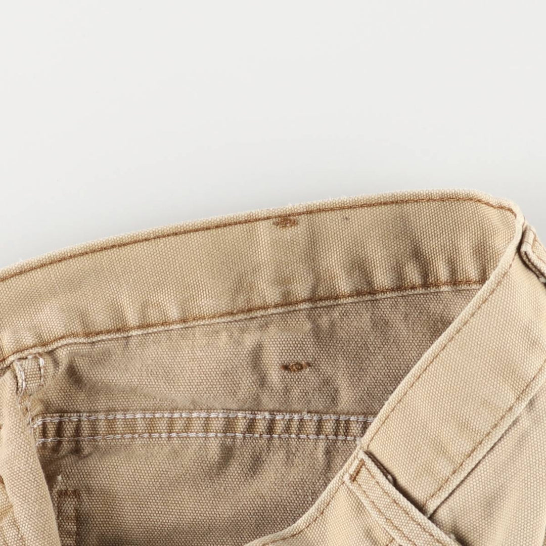 Dickies Relaxed Fit Duck Painter Shorts, Men's Size W33 cotton Beige type Vintage Second Hand