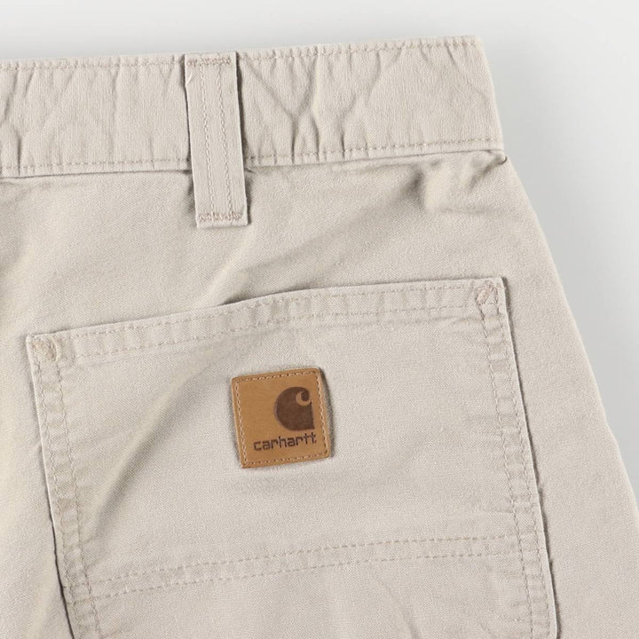 Carhartt Original Fit Duck Painter Shorts, Men's Size W32 cotton Beige type Vintage Second Hand