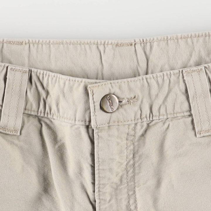 Carhartt Original Fit Duck Painter Shorts, Men's Size W32 cotton Beige type Vintage Second Hand
