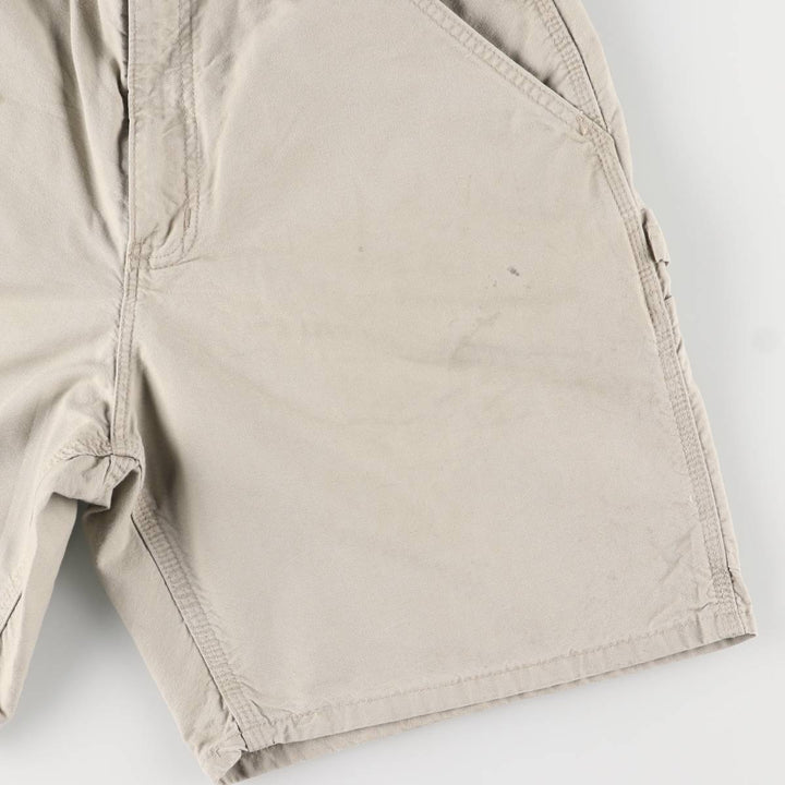 Carhartt Original Fit Duck Painter Shorts, Men's Size W32 cotton Beige type Vintage Second Hand