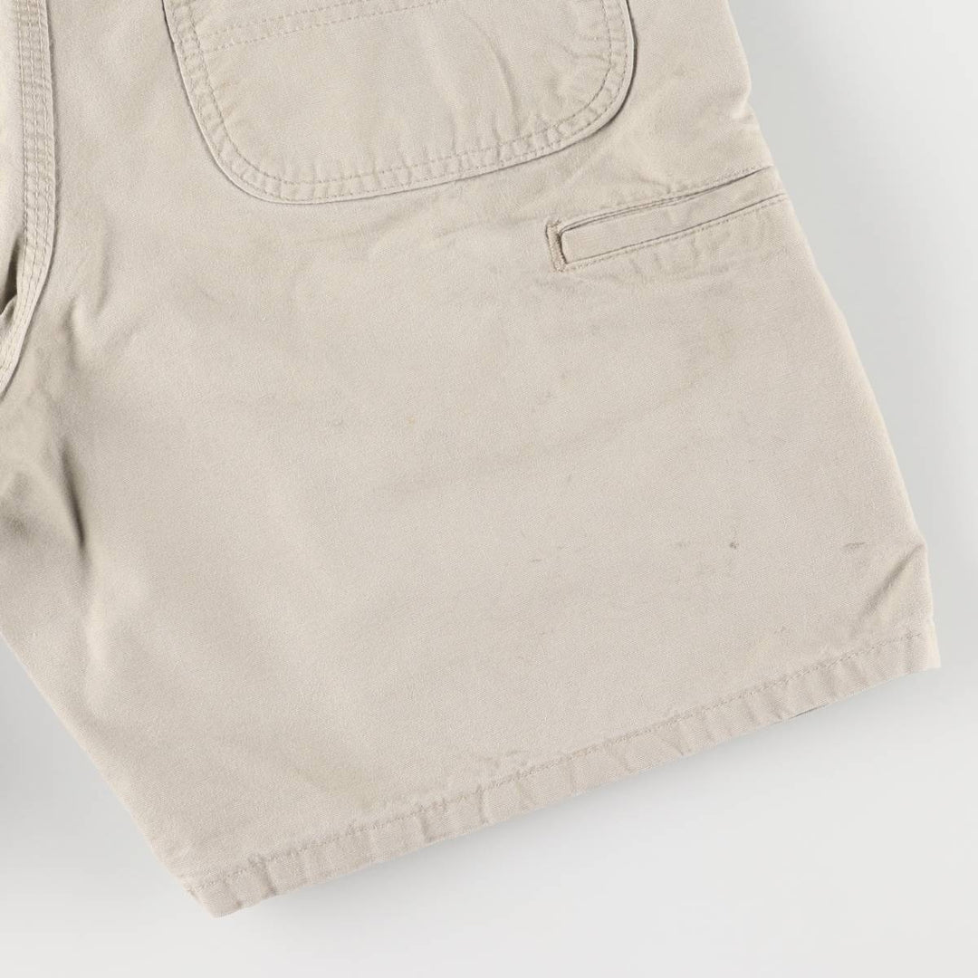 Carhartt Original Fit Duck Painter Shorts, Men's Size W32 cotton Beige type Vintage Second Hand