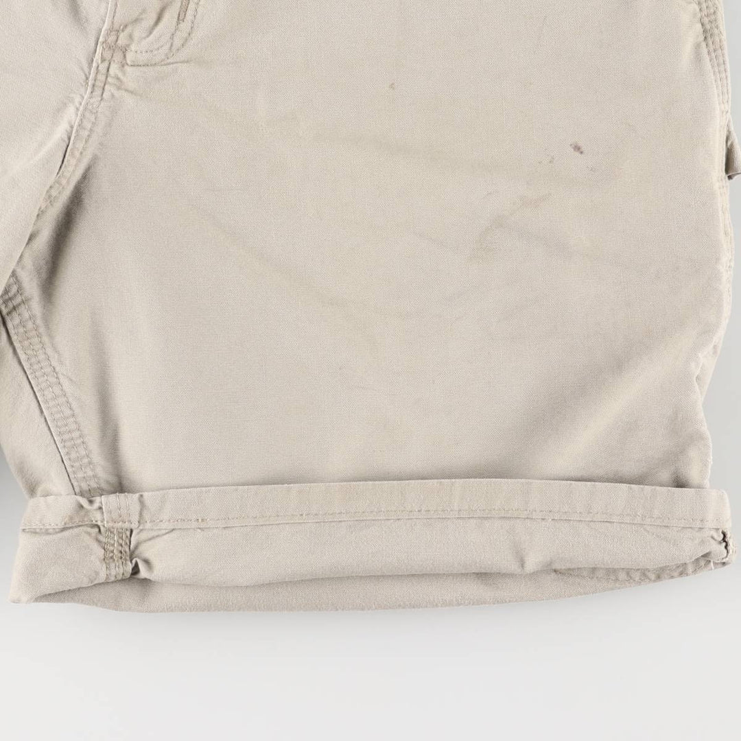 Carhartt Original Fit Duck Painter Shorts, Men's Size W32 cotton Beige type Vintage Second Hand