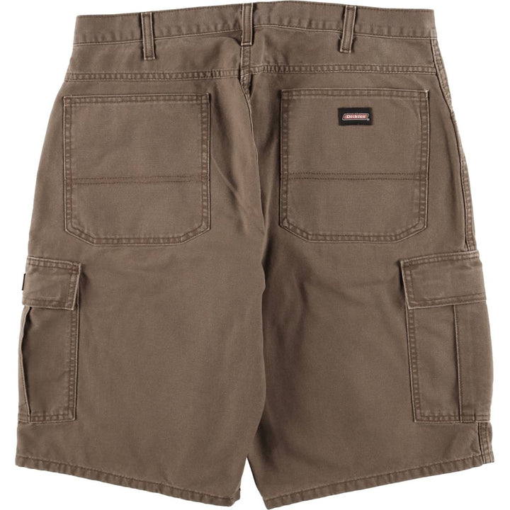 Dickies Men's Cargo Shorts, Size W37 unclear Khaki type Vintage Second Hand