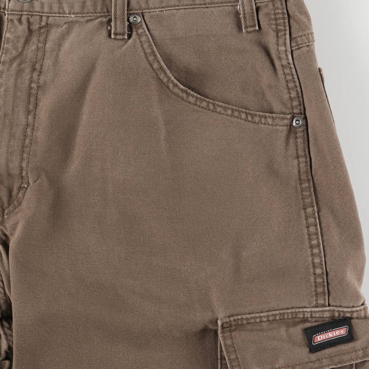 Dickies Men's Cargo Shorts, Size W37 unclear Khaki type Vintage Second Hand