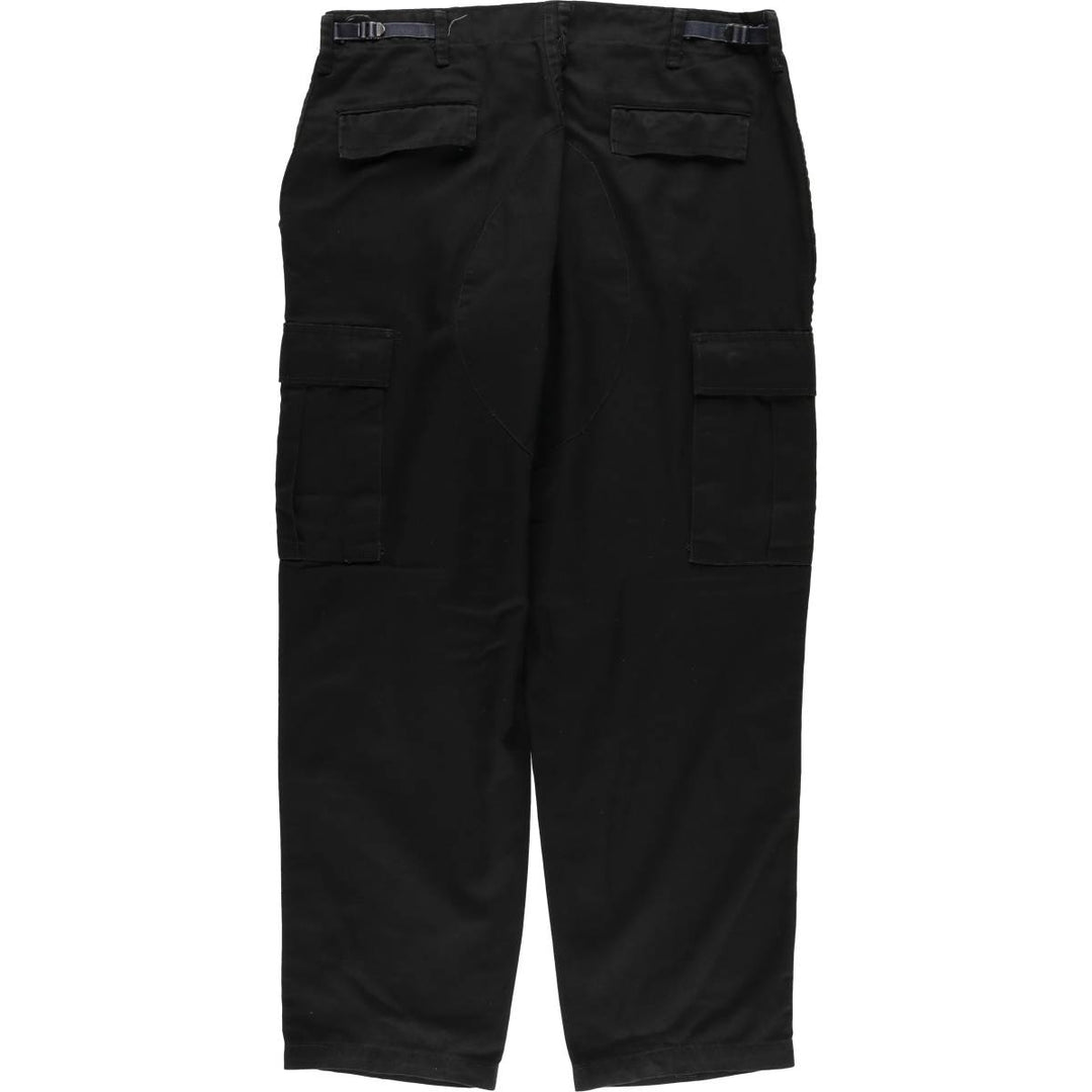CAMO Distributors Military Cargo Pants, Made in USA, Men's, Size W37 cotton black type Vintage Second Hand