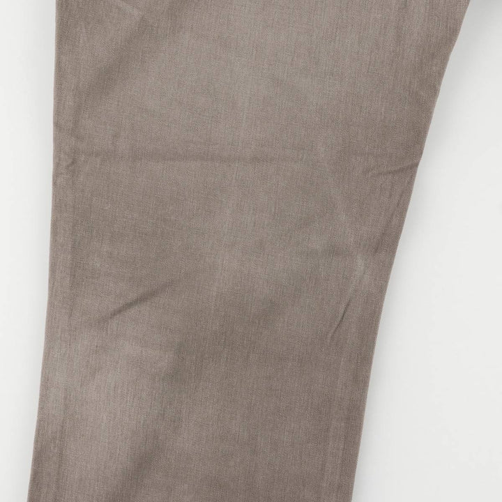 90'S Ralph Lauren POLO by Ralph Lauren Two-pleat Chino Pants Made in USA Men's W35 Vintage cotton brown type Vintage Second Hand