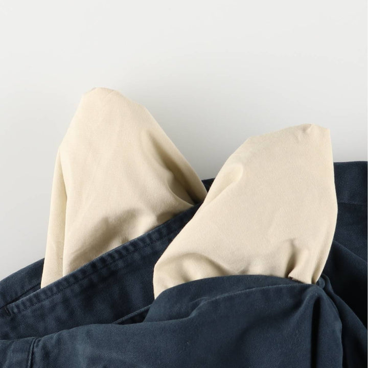 Ralph Lauren Polo Ralph Lauren Two-pleat Chino Pants Men's W30 cotton navy blue type Vintage Second Hand