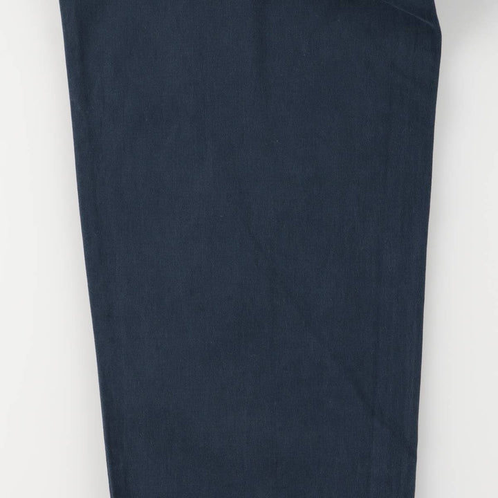 Ralph Lauren Polo Ralph Lauren Two-pleat Chino Pants Men's W30 cotton navy blue type Vintage Second Hand