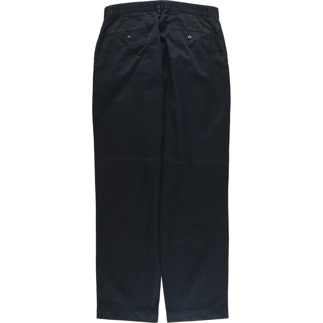 Ralph Lauren POLO by Ralph Lauren Chino Pants Men's W32 equivalent cotton black type Vintage Second Hand