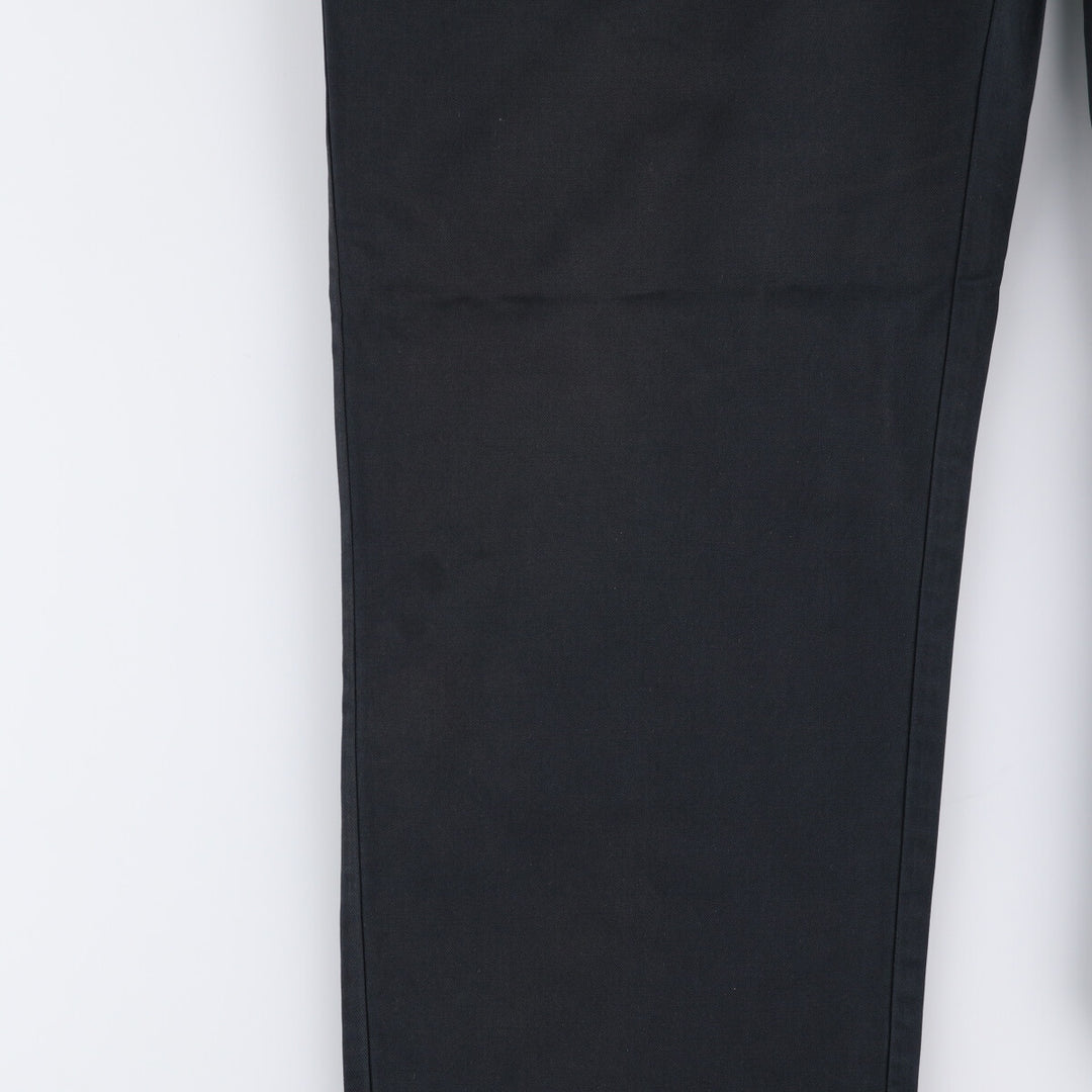 Ralph Lauren POLO by Ralph Lauren Chino Pants Men's W32 equivalent cotton black type Vintage Second Hand