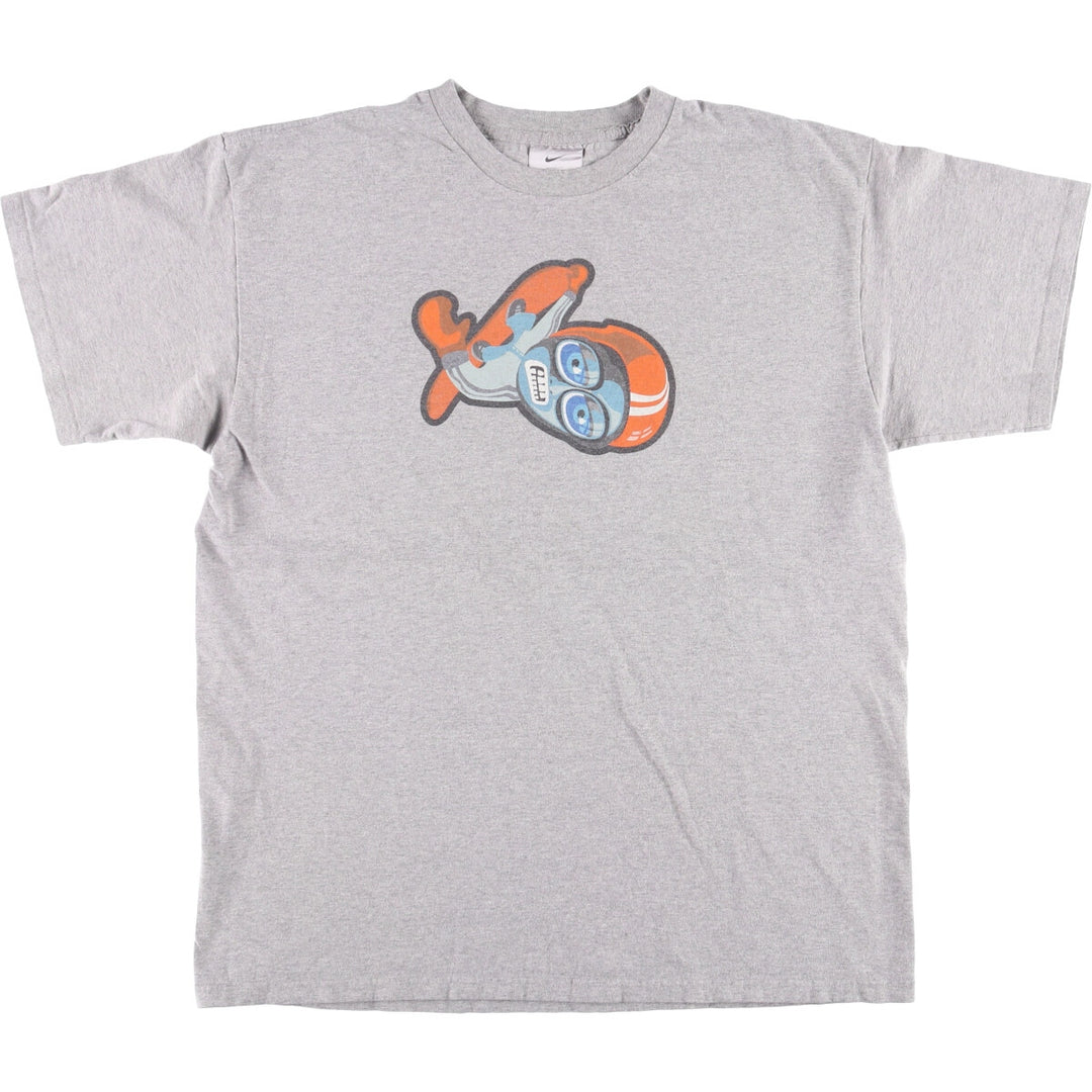 2000'S Nike ACG Logo T-shirt, Men's Size L cotton gray type Vintage Second Hand