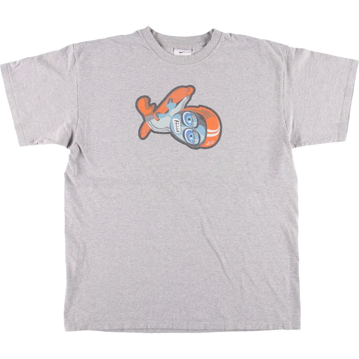 2000'S Nike ACG Logo T-shirt, Men's Size L cotton gray type Vintage Second Hand