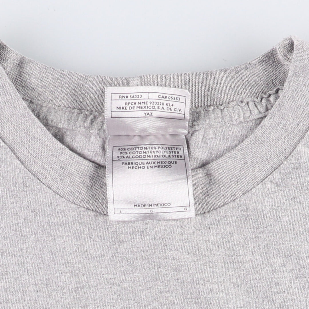 2000'S Nike ACG Logo T-shirt, Men's Size L cotton gray type Vintage Second Hand