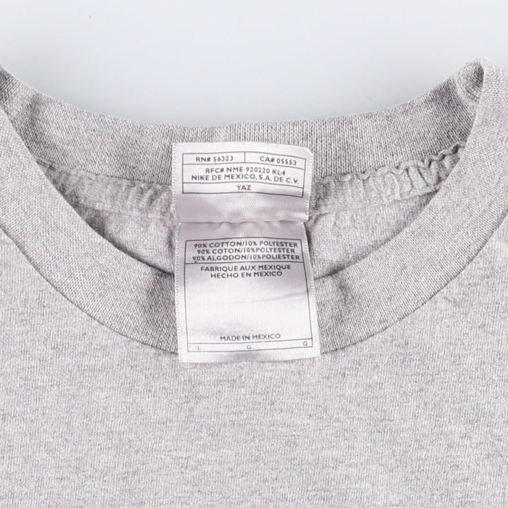 2000'S Nike ACG Logo T-shirt, Men's Size L cotton gray type Vintage Second Hand