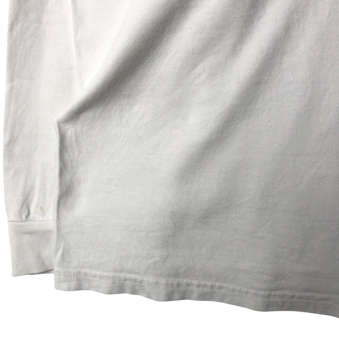 00'S Harley-Davidson Long Sleeve T-Shirt, Men's XL Size cotton white type Vintage Second Hand