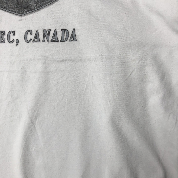 00'S Harley-Davidson Long Sleeve T-Shirt, Men's XL Size cotton white type Vintage Second Hand